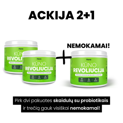 AKCIJA 2+1 - KŪNO REVOLIUCIJA