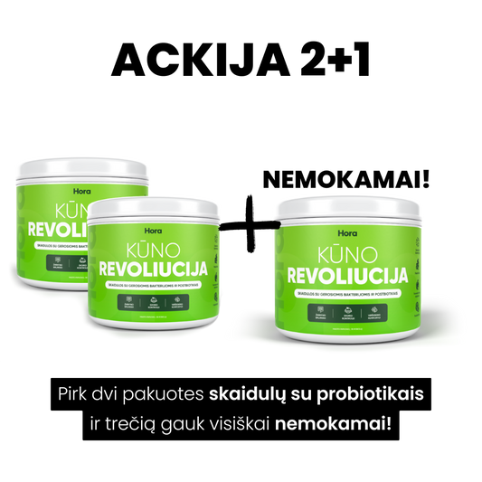 AKCIJA 2+1 - KŪNO REVOLIUCIJA