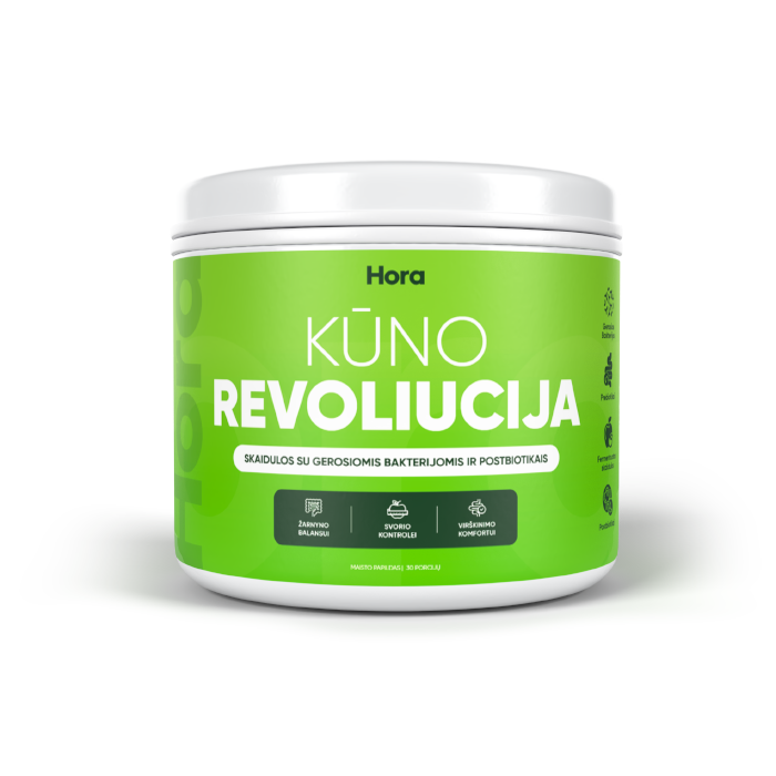 KŪNO REVOLIUCIJA 250 g skaidulų mišinys, LIEKNĖJIMO STARTAS programos dalis