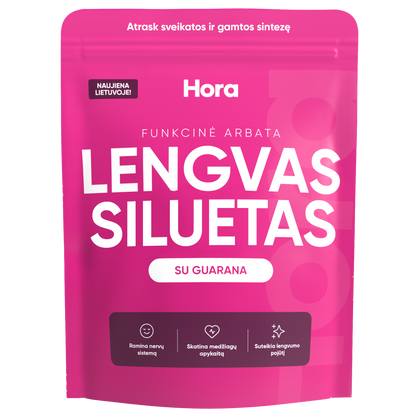 LENGVAS SILUETAS funkcinė arbata, KASDIENIS LENGVUMAS programos dalis